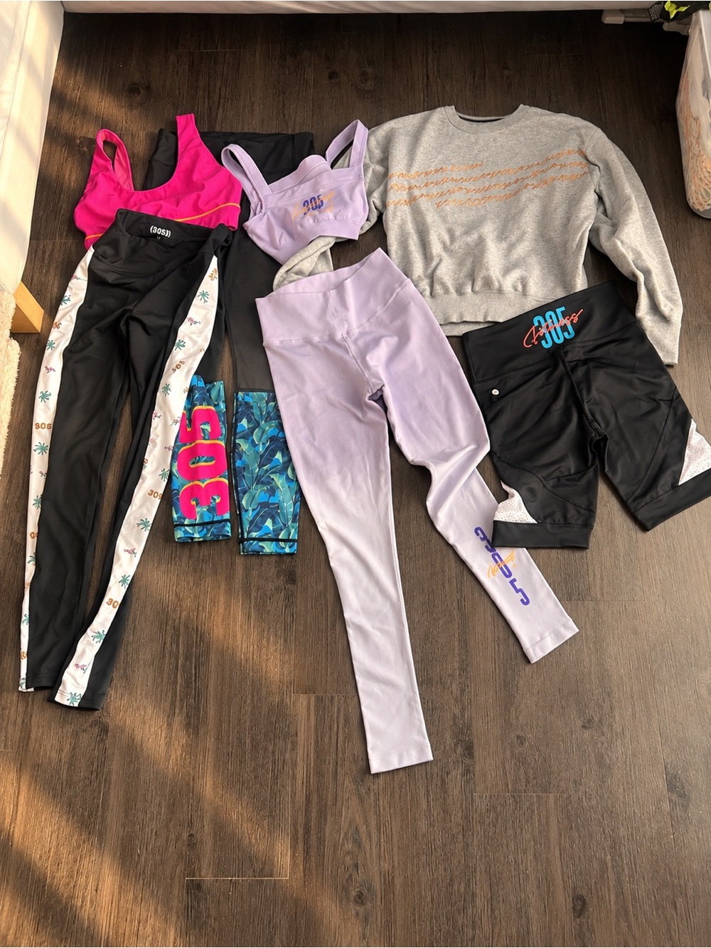 Bundle of Discontinued 305 Fitness Apparel